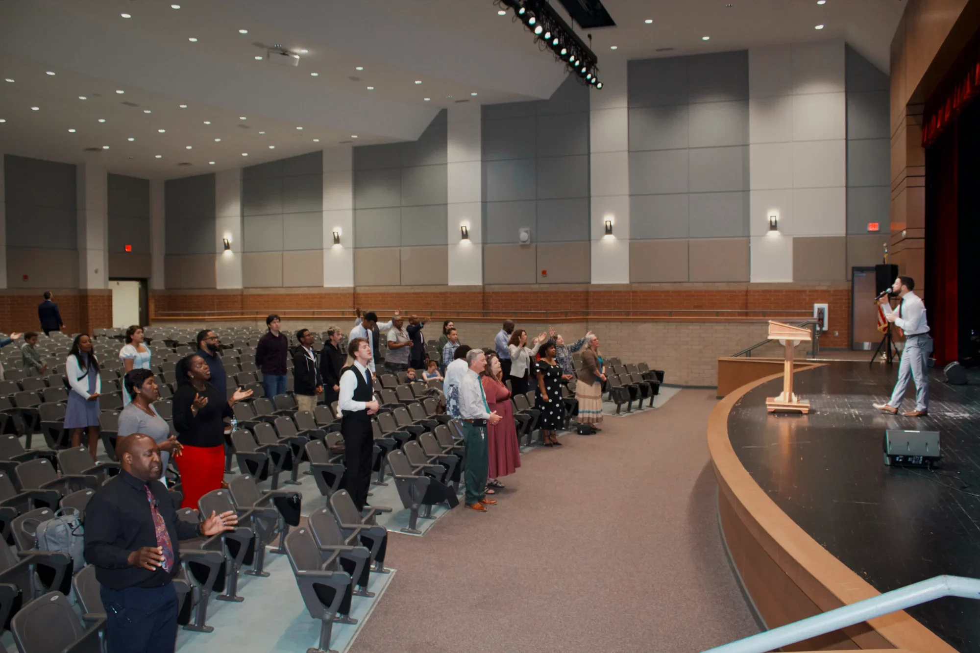 Spirit-filled worship at Door Church ATL